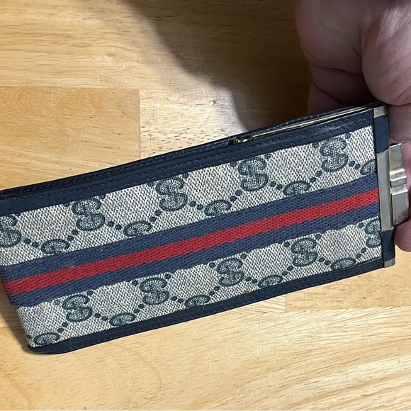 Gucci vintage kisslock glasses case- rare - Picture 4 of 6